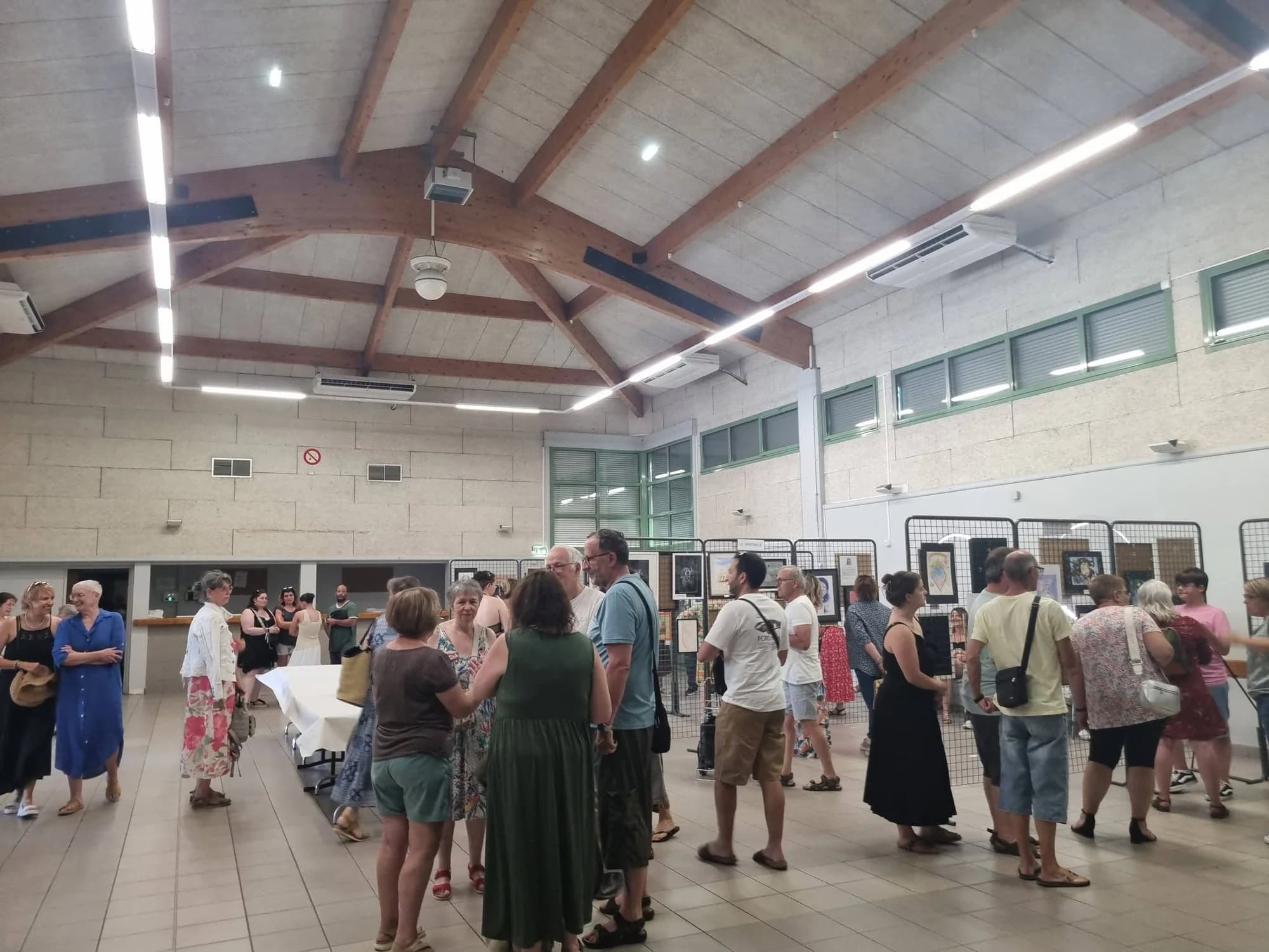 Exposition au top pour nos artistes !